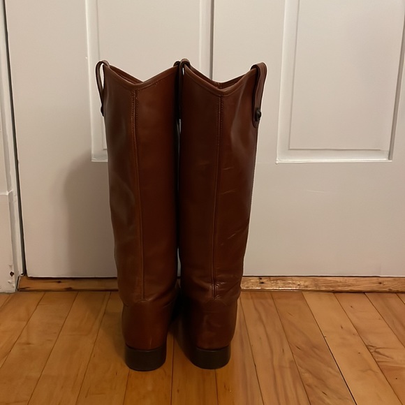Frye Melissa Button Tall Riding Leather Boots 6 B - Picture 3 of 9